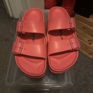 Pink Birkenstocks size 39